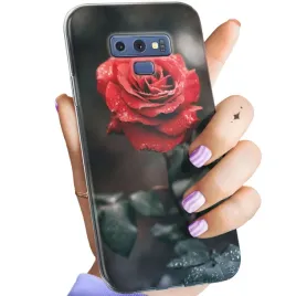 etui-do-samsung-galaxy-note-9-wzory-roza-z-roza-rose-obudowa-pokrowiec-case