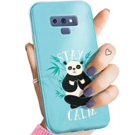 etui-do-samsung-galaxy-note-9-wzory-panda-bambus-pandy-obudowa-pokrowiec