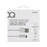 xqisit-micro-usb-3m-bialy