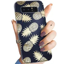 etui-do-samsung-galaxy-note-8-wzory-ananas-owoce-egzotyczne-obudowa-case