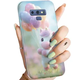 etui-do-samsung-galaxy-note-9-wzory-jednorozec-bajki-ksiezniczki-obudowa