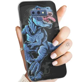 etui-do-samsung-galaxy-note-9-wzory-dinozaury-reptilia-prehistoryczne-case