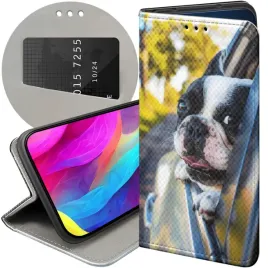 etui-z-klapka-do-xiaomi-poco-c40-wzory-mops-buldog-francuski-angielski-case