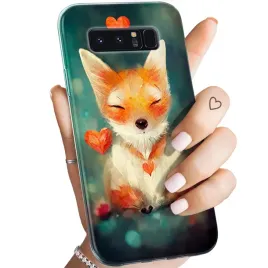 etui-do-samsung-galaxy-note-8-wzory-liski-lisy-fox-obudowa-pokrowiec-case