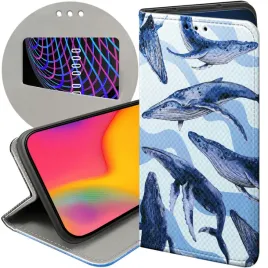 etui-z-klapka-do-realme-8-5g-wzory-morze-fale-woda-aqua-futeral-pokrowiec