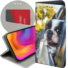etui-z-klapka-do-xiaomi-redmi-note-7-wzory-mops-buldog-francuski-angielski
