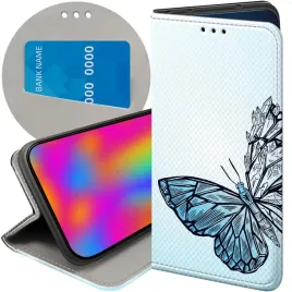 etui-z-klapka-do-nokia-3-4-wzory-motyle-butterfly-barwne-futeral-pokrowiec