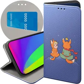 etui-z-klapka-do-nokia-3-4-wzory-maly-ksiaze-lisek-roza-planeta-futeral