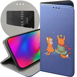 etui-z-klapka-do-iphone-12-mini-wzory-maly-ksiaze-lisek-roza-planeta-case