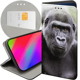 etui-z-klapka-do-iphone-12-mini-wzory-malpki-malpa-nosacz-futeral-pokrowiec