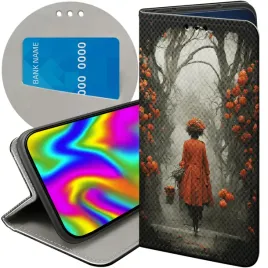 etui-z-klapka-do-iphone-xr-wzory-jesien-liscie-autumn-futeral-pokrowiec