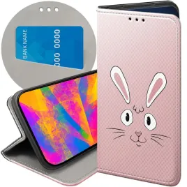 etui-z-klapka-do-xiaomi-redmi-note-7-wzory-krolik-zajac-bunny-futeral-case