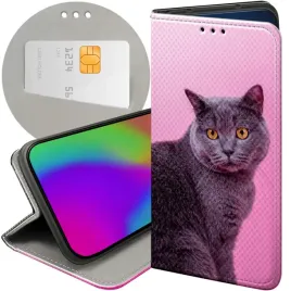 etui-z-klapka-do-xiaomi-poco-c40-wzory-koty-kotki-kociaki-futeral-pokrowiec