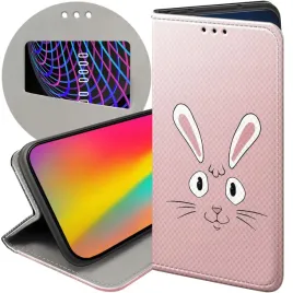 etui-z-klapka-do-realme-8-5g-wzory-krolik-zajac-bunny-futeral-pokrowiec