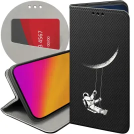 etui-z-klapka-do-xiaomi-redmi-note-7-wzory-kosmos-futeral-pokrowiec-case
