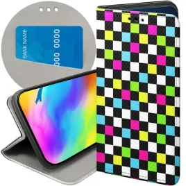 etui-z-klapka-do-xiaomi-redmi-note-7-wzory-kratka-kratki-krata-futeral-case