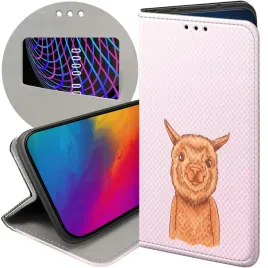 etui-z-klapka-do-huawei-p30-wzory-lama-alpaka-andy-futeral-pokrowiec-case