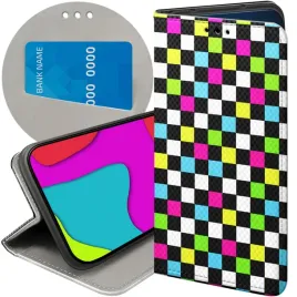 etui-z-klapka-do-iphone-x-xs-wzory-kratka-kratki-krata-futeral-pokrowiec