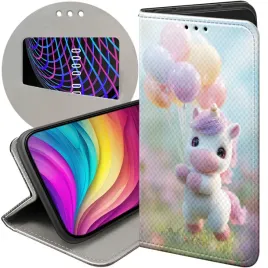 etui-z-klapka-do-xiaomi-redmi-note-8t-wzory-jednorozec-bajki-ksiezniczki