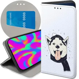 etui-z-klapka-do-xiaomi-redmi-7-wzory-husky-psy-pieski-futeral-pokrowiec