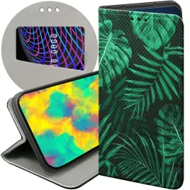 etui-z-klapka-do-iphone-12-12-pro-wzory-liscie-lisciaste-natura-futeral