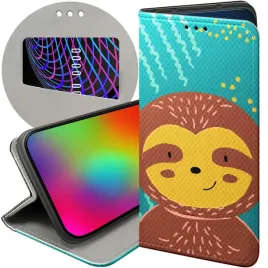 etui-do-motorola-moto-e6-plus-wzory-leniwiec-smieszne-wewnetrzne-zwierze