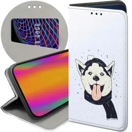 etui-z-klapka-do-realme-8-5g-wzory-husky-psy-pieski-futeral-pokrowiec-case