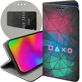 etui-z-klapka-do-xiaomi-poco-c40-wzory-dla-gracza-gracz-gamer-game-over