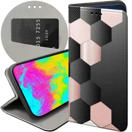 etui-z-klapka-do-motorola-moto-g42-wzory-geometryczne-symetria-futeral-case