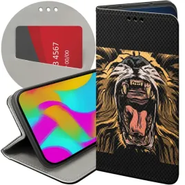 etui-z-klapka-do-realme-8-8-pro-wzory-lew-lwy-lwica-futeral-pokrowiec