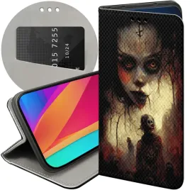 etui-do-xiaomi-redmi-note-9-wzory-halloween-zombie-dynie-czaszki-czarownice