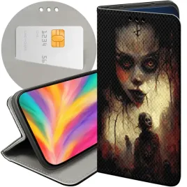 etui-do-xiaomi-redmi-note-7-wzory-halloween-zombie-dynie-czaszki-czarownice
