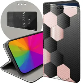 etui-z-klapka-do-xiaomi-redmi-note-9-wzory-geometryczne-symetria-futeral