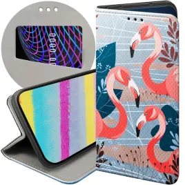 etui-z-klapka-do-motorola-moto-g71-5g-wzory-flaming-flamingi-ptaki-futeral
