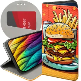 etui-z-klapka-do-nokia-g11-g21-wzory-hamburger-burgery-fast-food-jedzenie