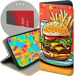 etui-do-realme-10-pro-5g-wzory-hamburger-burgery-fast-food-jedzenie-futeral
