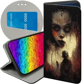 etui-do-xiaomi-redmi-note-8t-wzory-halloween-zombie-dynie-czaszki-wampiry