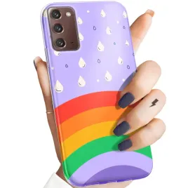 etui-do-samsung-galaxy-note-20-wzory-tecza-rainbow-obudowa-pokrowiec-case