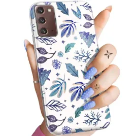etui-do-samsung-galaxy-note-20-wzory-zima-snieg-sniezynki-winter-obudowa
