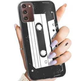 etui-do-samsung-galaxy-note-20-wzory-retro-old-school-muzyka-gry-obudowa