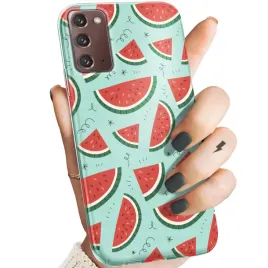 etui-do-samsung-galaxy-note-20-wzory-owoce-arbuz-ananas-cytryny-obudowa