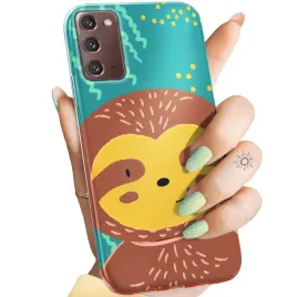 etui-do-samsung-galaxy-note-20-wzory-leniwiec-smieszne-wewnetrzne-zwierze