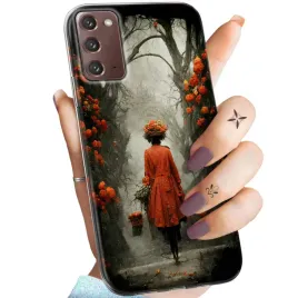 etui-do-samsung-galaxy-note-20-wzory-jesien-liscie-autumn-obudowa-case
