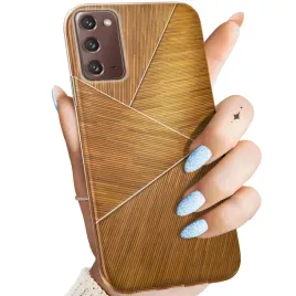 etui-do-samsung-galaxy-note-20-wzory-brazowe-drewniane-brown-obudowa-case