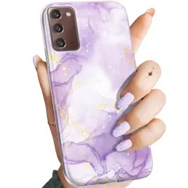 etui-do-samsung-galaxy-note-20-wzory-fioletowe-fiolet-ksztalty-obudowa-case