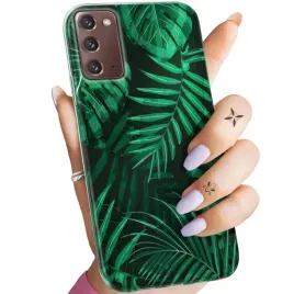 etui-do-samsung-galaxy-note-20-wzory-liscie-lisciaste-natura-obudowa-case