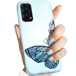 do-oppo-reno-5-4g-5-5g-5k-find-x3-lite-wzory-motyle-butterfly-barwne