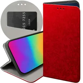etui-z-klapka-do-iphone-x-xs-wzory-czerwone-serca-roze-futeral-pokrowiec