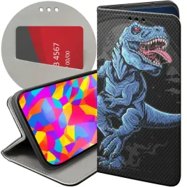 etui-do-xiaomi-redmi-note-8t-wzory-dinozaury-reptilia-prehistoryczne-case