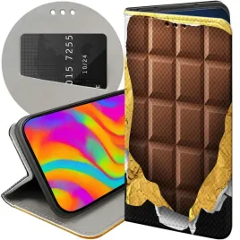etui-z-klapka-do-huawei-p30-wzory-czekolada-choco-slodycze-futeral-case